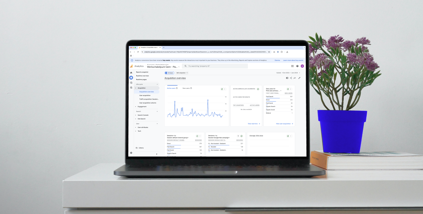 Werkschakelpunt mockup